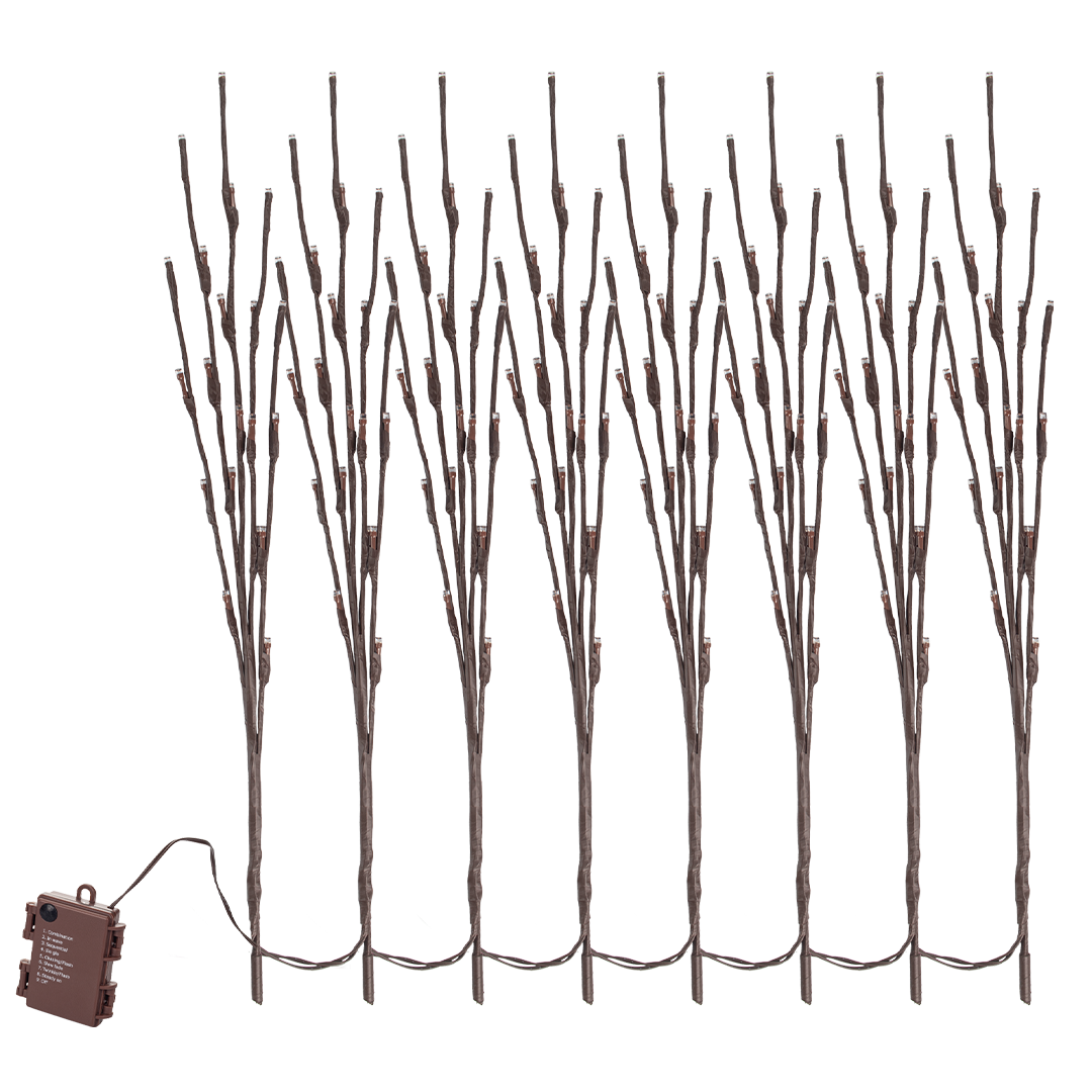 Christmas Pathway Lights – 8 Pack Warm White
