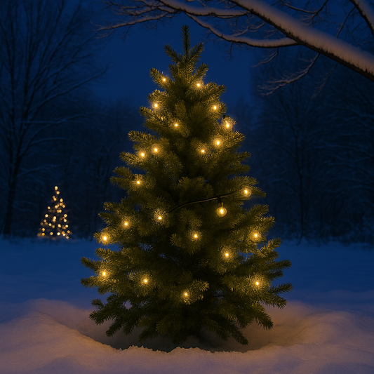 Christmas Tree Outdoor Magical Festoon String Lights - USB Powered