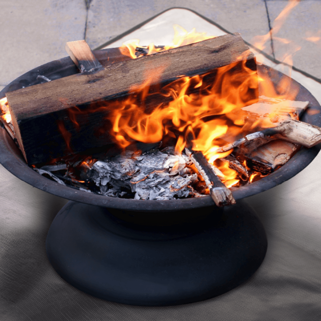 Heat Resistant Ground Mat for Pellet Baskets, Fire Pits and BBQs