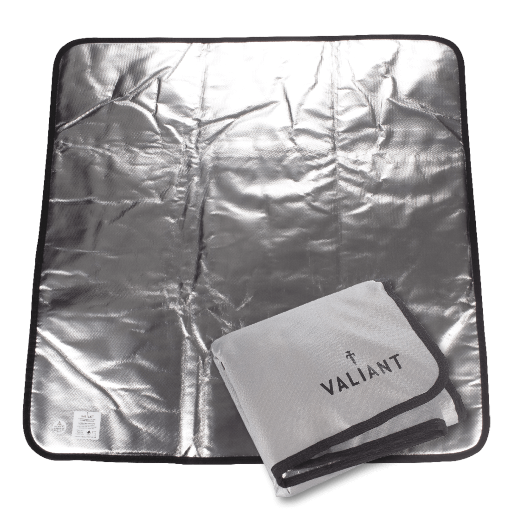 Heat Resistant Ground Mat for Pellet Baskets, Fire Pits and BBQs
