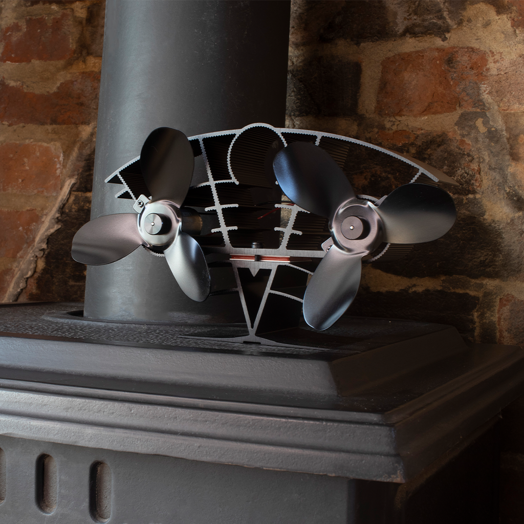 Whirlwind Twin Blade Stove Fan