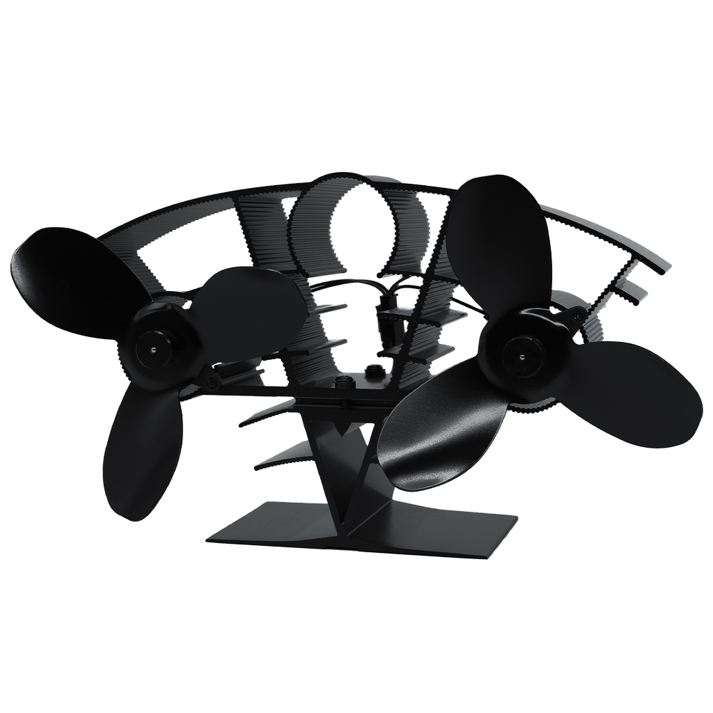 Whirlwind Twin Blade Stove Fan