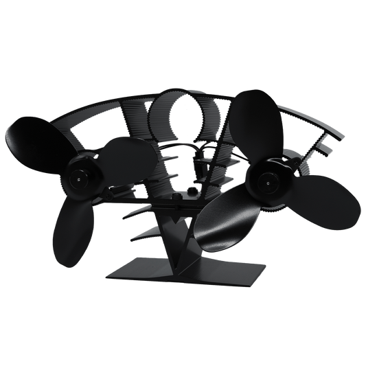 Whirlwind Twin Blade Stove Fan