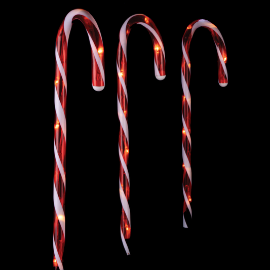 Festive Candy Cane Lights