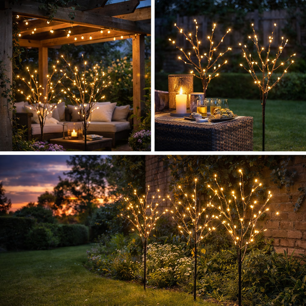 Aisle and Pathway Runner Lights for Wedding and Parties – 8 Pack Warm White