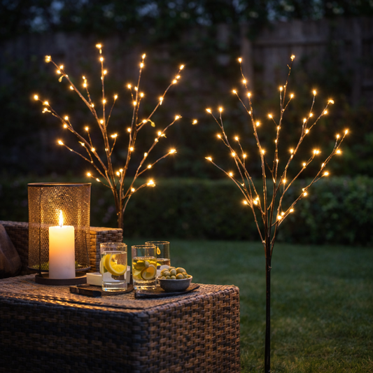 Halloween Aisle and Pathway Runner Lights | For Parties | 8 Pack | Warm White | 8 Settings