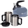 Insulated Camping Mugs & Kettle Bundle