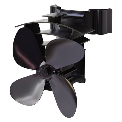 Remora Stove Fan | For Flue Pipes | Magnetic and Clamp Attachment