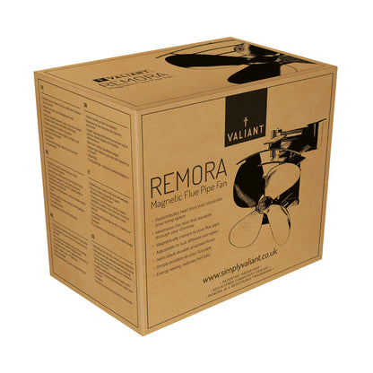 Remora Stove Fan | For Flue Pipes | Magnetic and Clamp Attachment