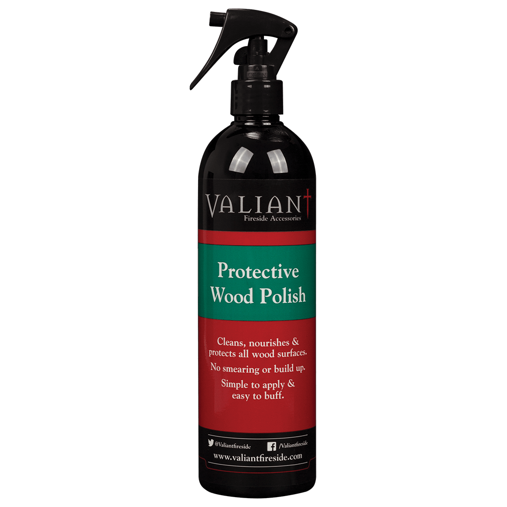 Valiant Protective Wood Polish on white background