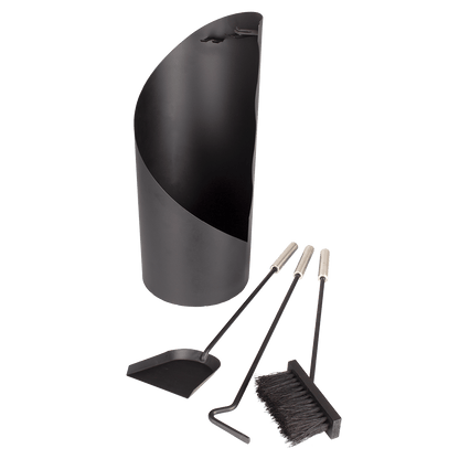 Valiant Durham Concealed Companion Set with tools laying next to it, on white background